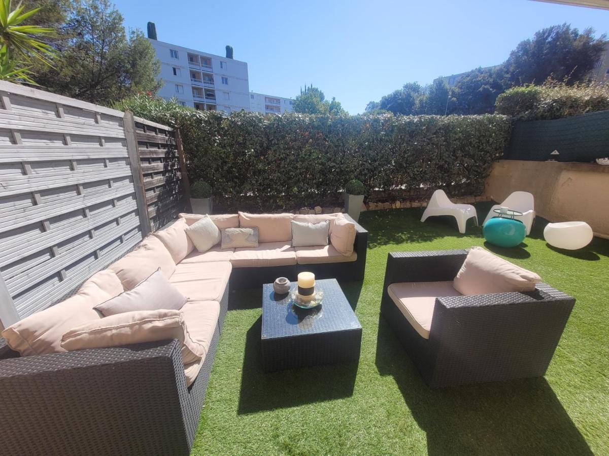 Ferienwohnung Le Cocooning - Saint Raphael - Wi-Fi - Piscine Exterior foto
