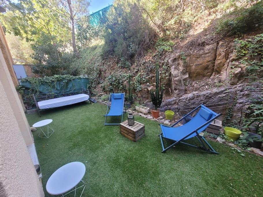 Ferienwohnung Le Cocooning - Saint Raphael - Wi-Fi - Piscine Exterior foto
